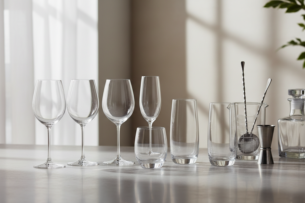 Choosing the Right Glassware for Everyday and Professional Use