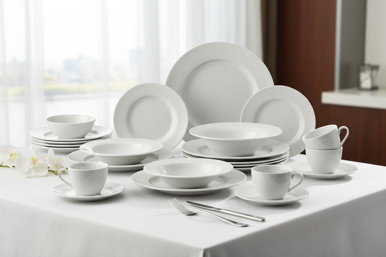 Advantages of Porcelain Crockery for Hotels & Restaurants
