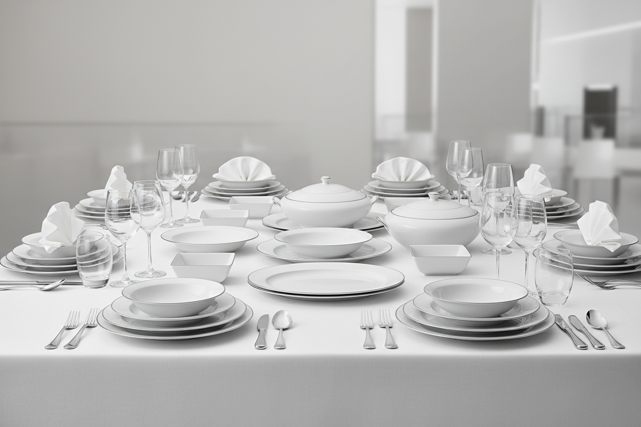 How to Select Reliable Tableware for Hotels and Catering Businesses