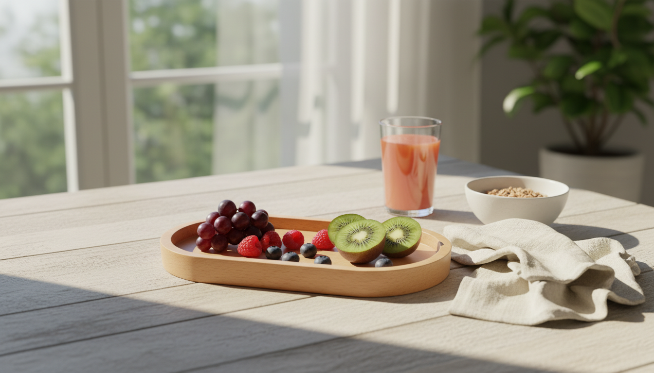 Oval Natural Wood Serving Trays - Minimalist Handcrafted Platters for Home and Kitchen Decor