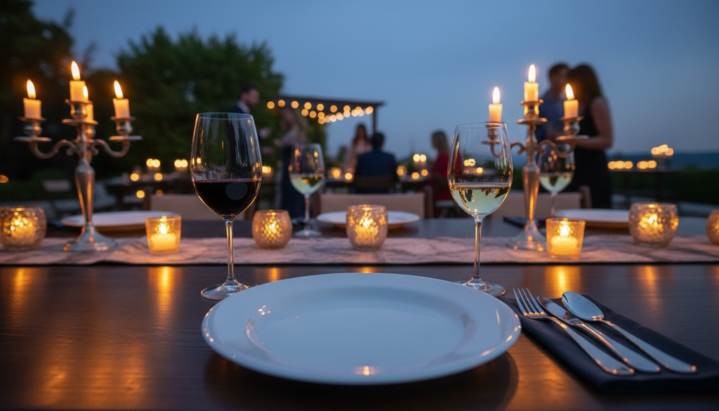 Classic White Melamine Dinner Plate - Durable Round Serving Plate