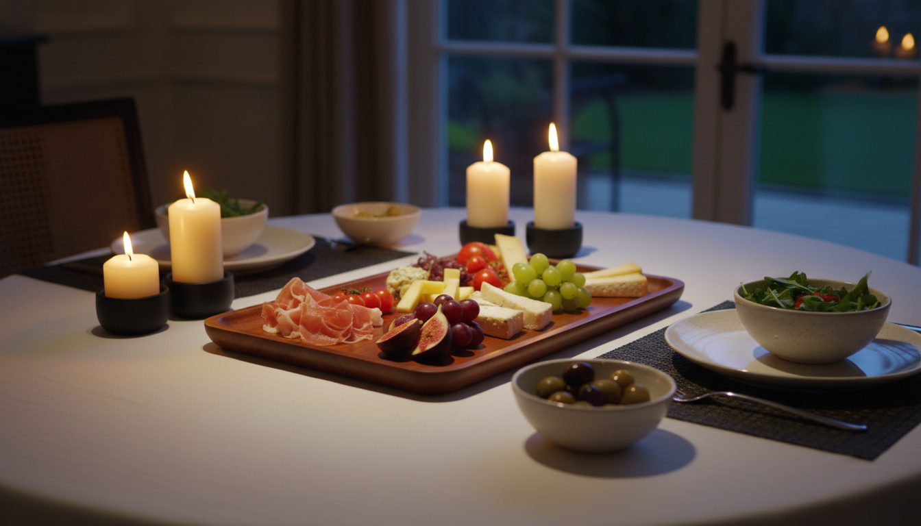 Premium Handcrafted Rectangular Wooden Serving Tray Set - Set of 3