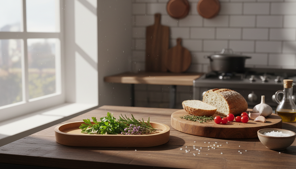Oval Natural Wood Serving Trays - Minimalist Handcrafted Platters for Home and Kitchen Decor