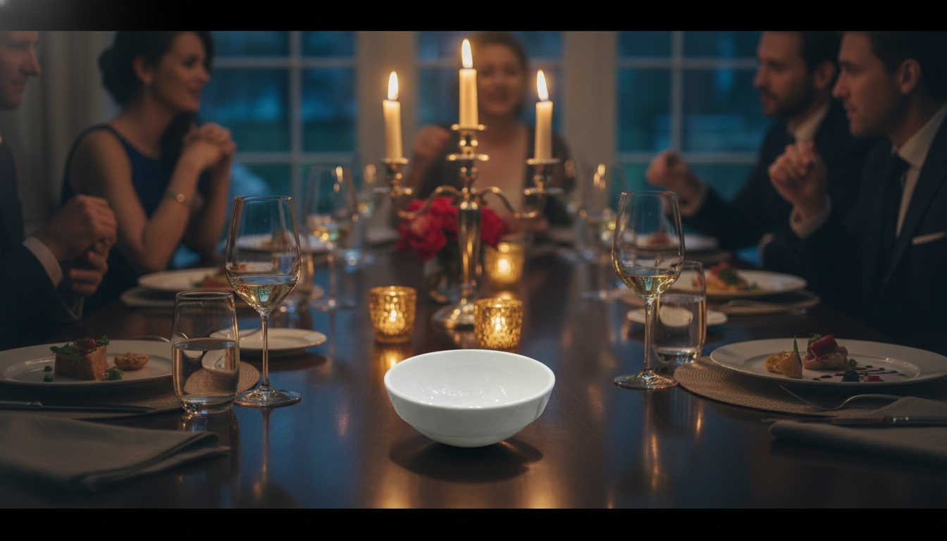 Classic White Melamine Serving Bowl