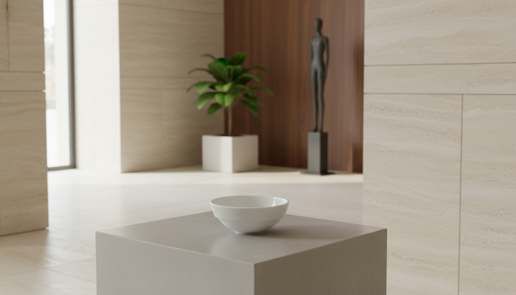 Classic White Melamine Serving Bowl