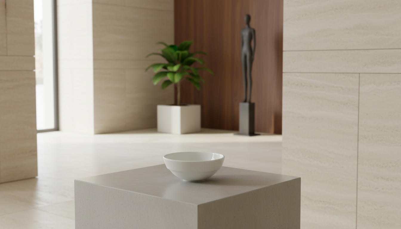 Classic White Melamine Serving Bowl