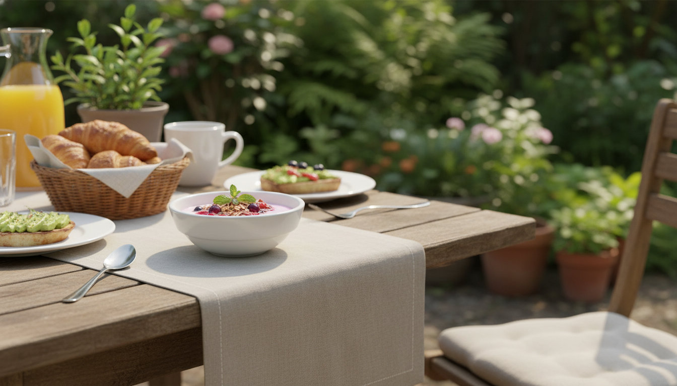 Classic White Melamine Serving Bowl