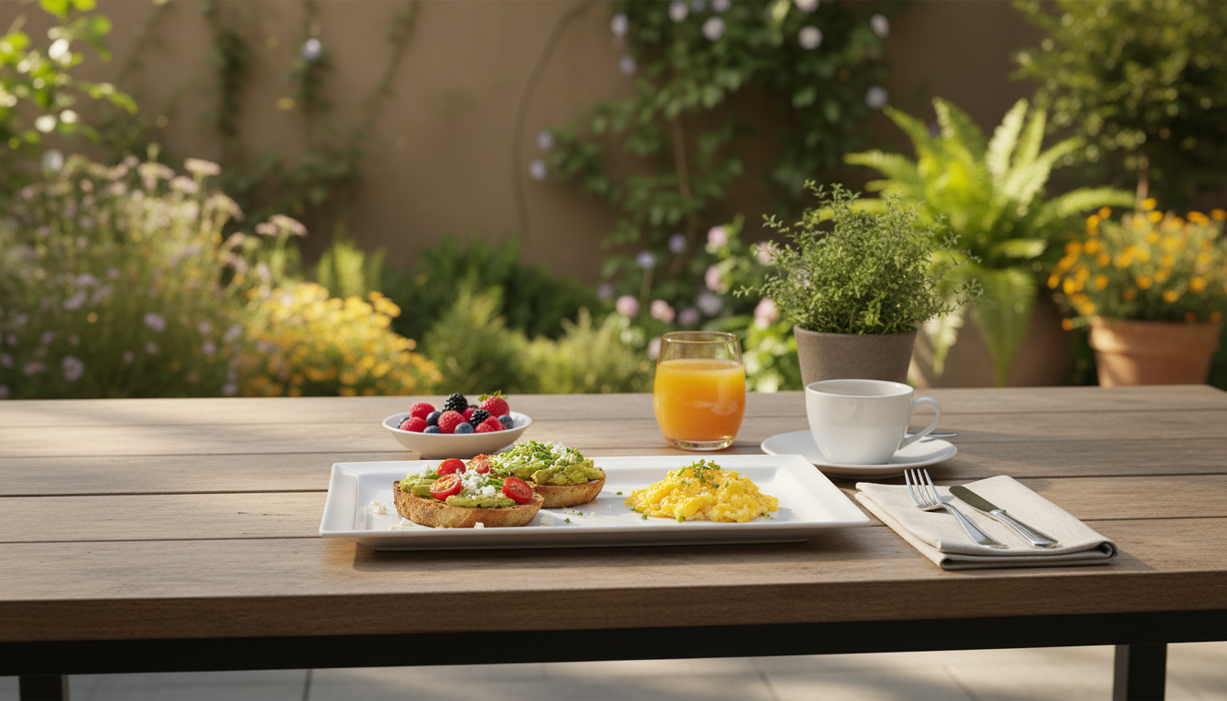 Elegant White Rectangular Porcelain Serving Platter - Modern Minimalist Design